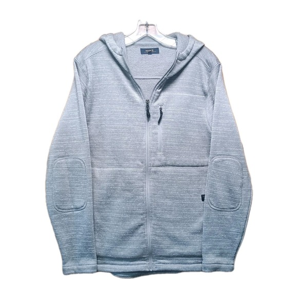 Roark Other - Roark Revival Roadrunner Hoodie Mens M Gray Full Zip Fleece Performance